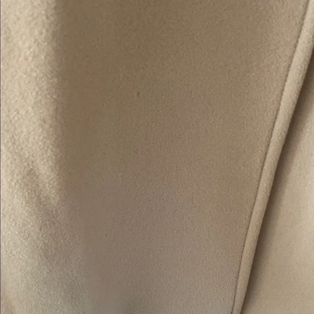 DKNY Classic WOMEN'S SINGLE BREASTED WOOL BLEND COAT IN CAMEL SIZE 10